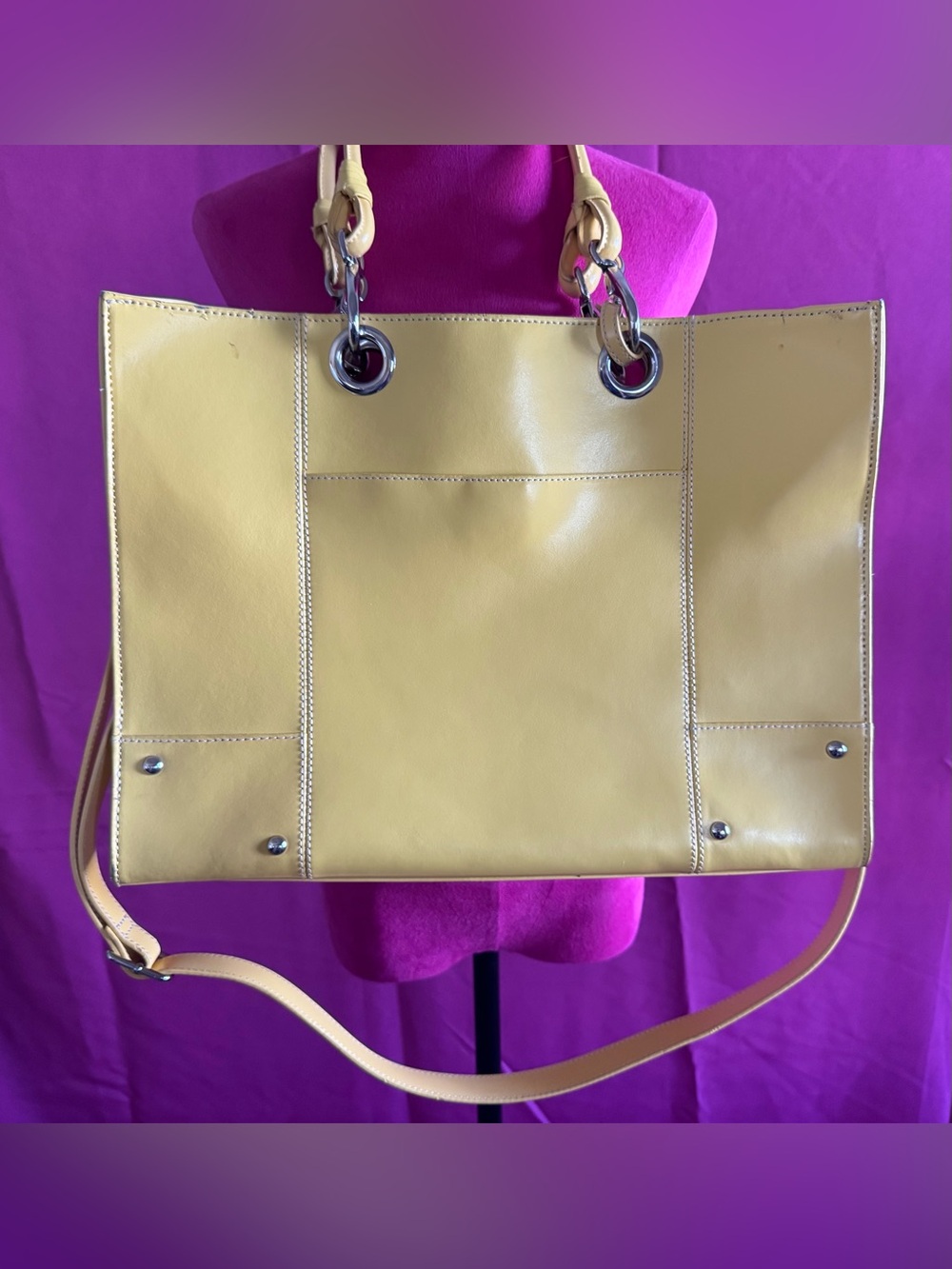 WILSONS LEATHER TOTE BAG